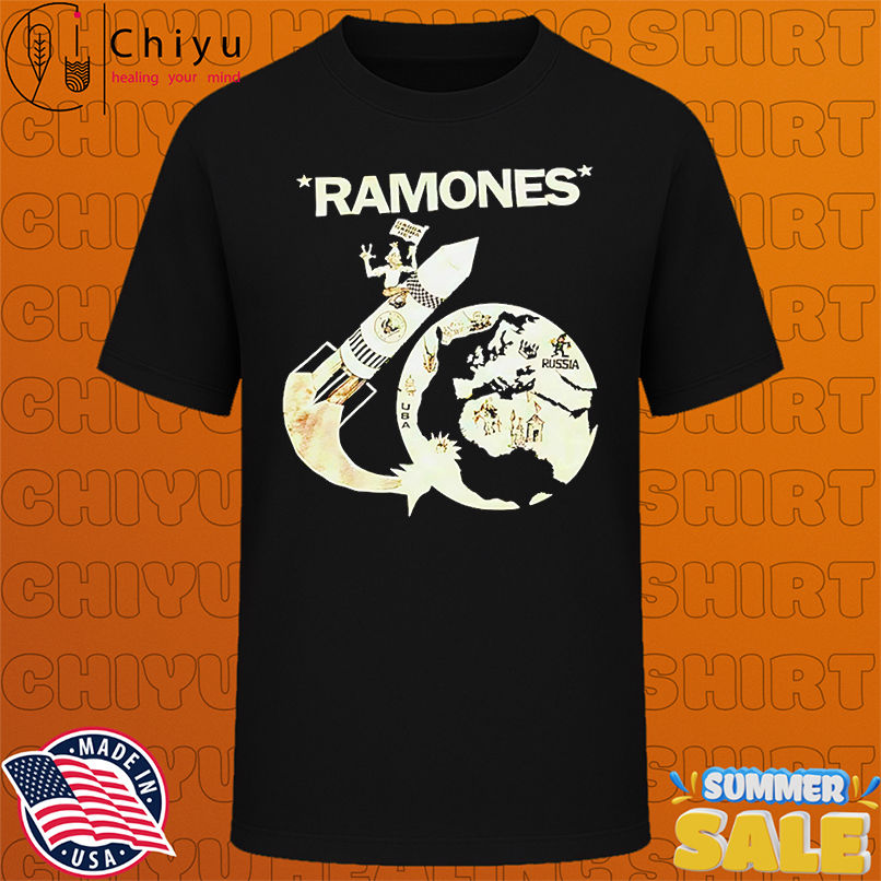 Ramones Rocket to Israel shirt