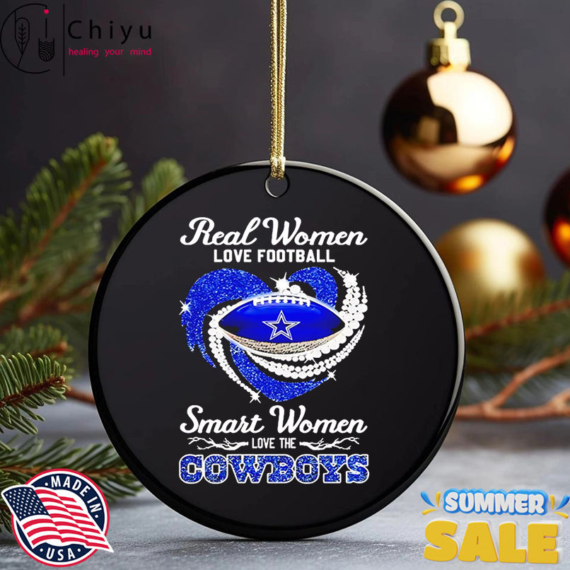 Real women love football smart women love the Cowboys shirt