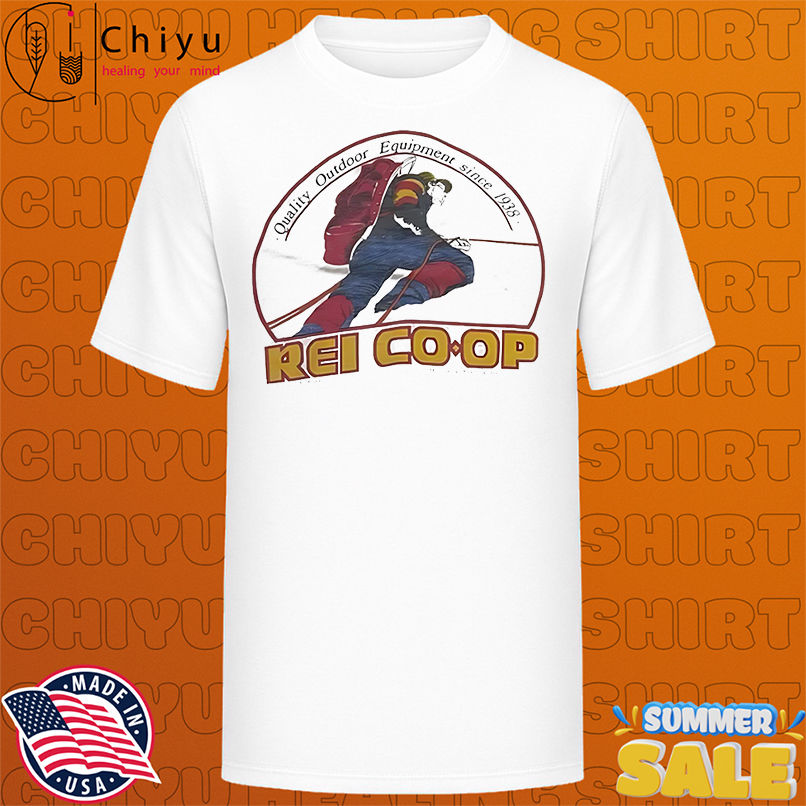 Rei Coop quality outdoor equipment 1938 shirt