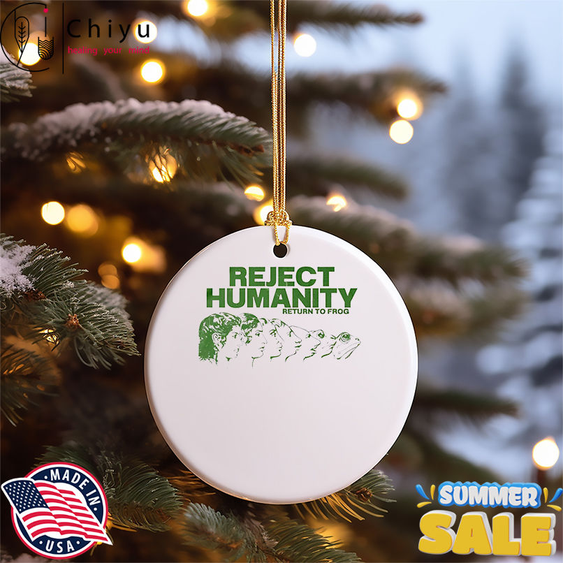 Reject Humanity Return To Frog shirt