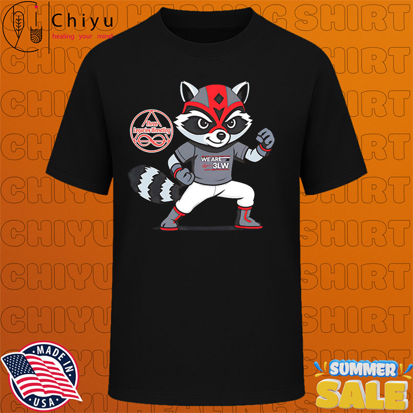 Ricky Raccoon three legacies wrestling shirt