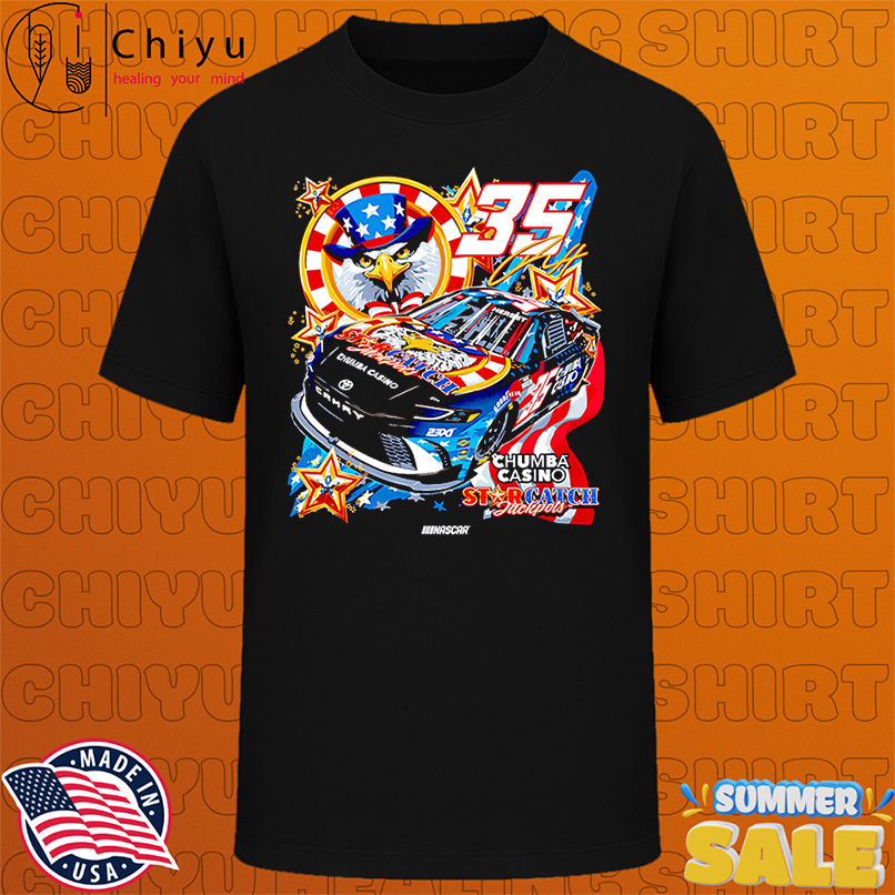 Riley Herbst 23XI Racing Chumba Casino graphic shirt