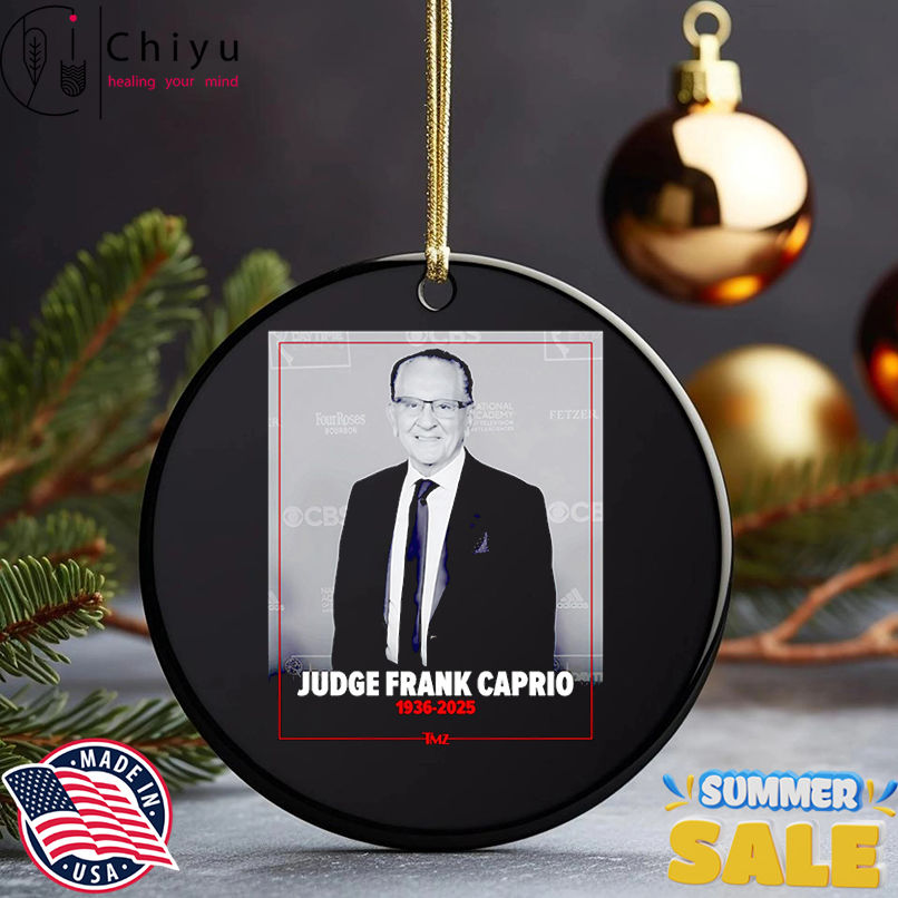Rip Judge Frank Caprio 1936 2025 shirt