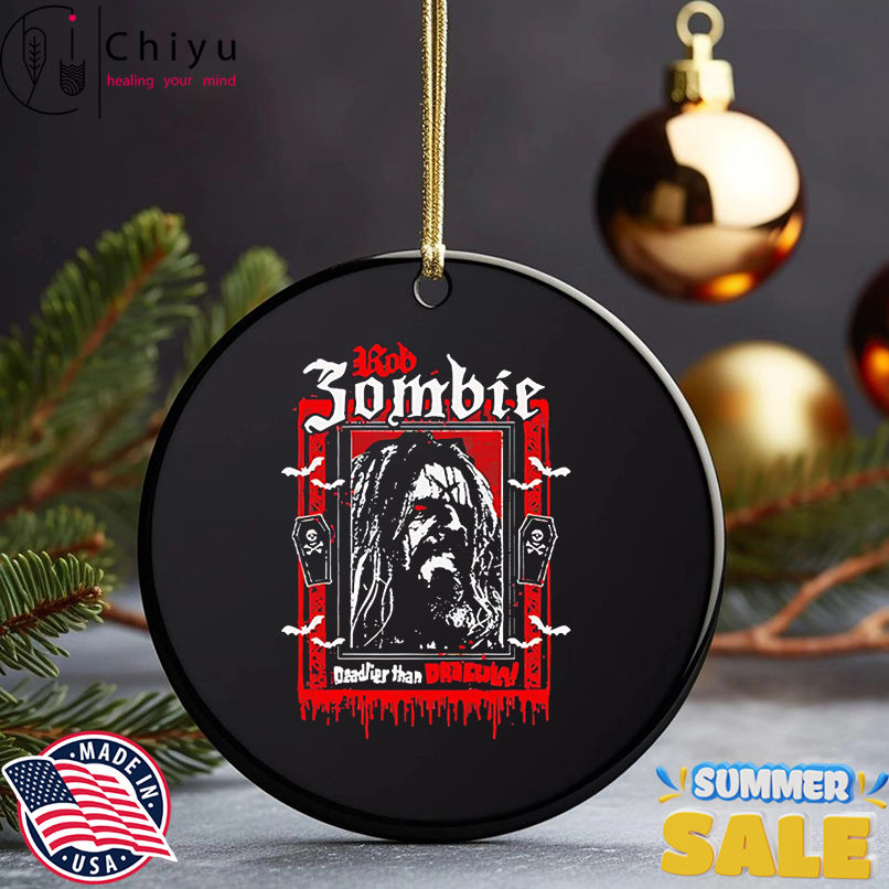 Rob Zombie Deadlier Than Dracula shirt Rob Zombie Deadlier Than Dracula shirt