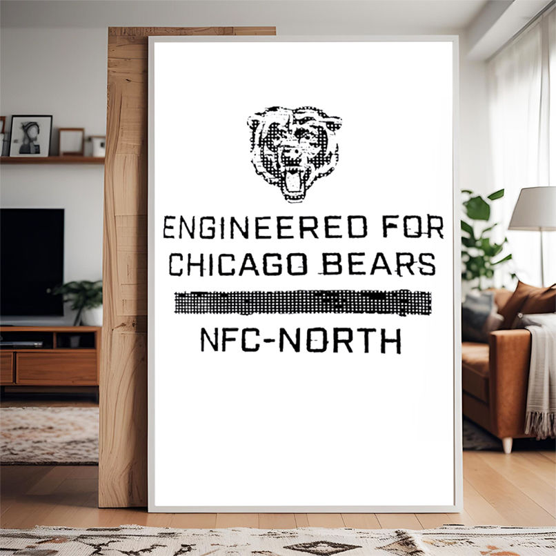 Rome Odunze wear Engineered For Chicago Bears NFC-North shirt Rome Odunze wear Engineered For Chicago Bears NFC-North shirt