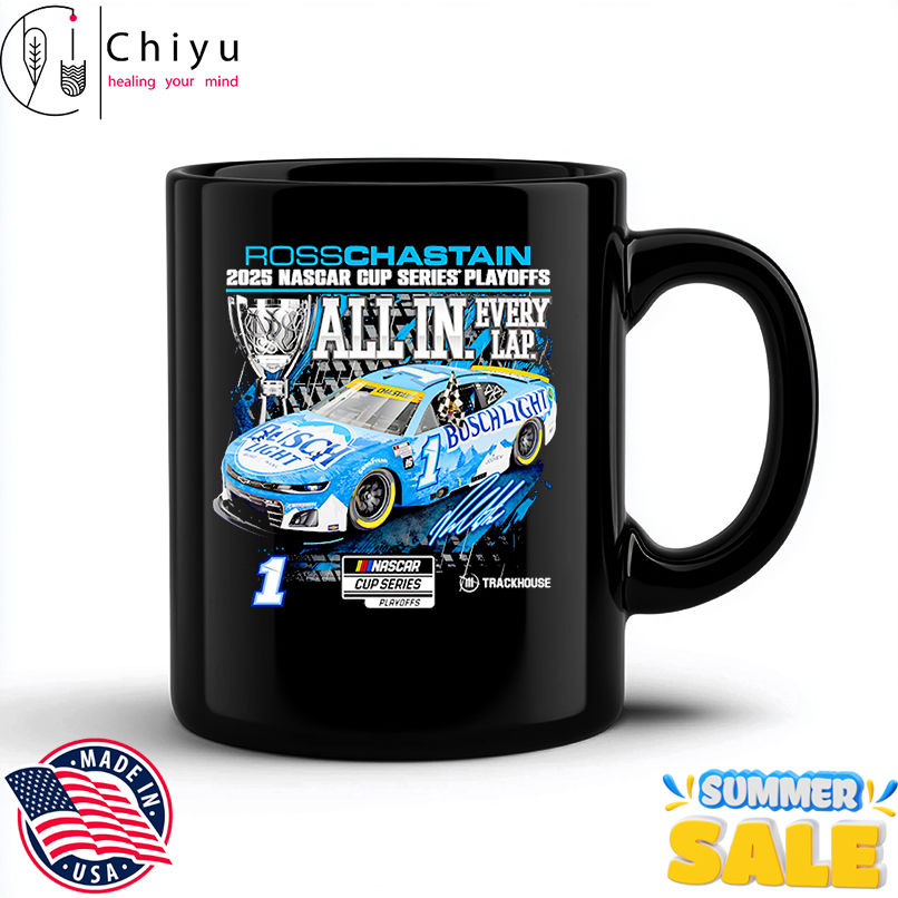 Ross Chastain 2025 NASCAR Cup Series Playoffs Busch Light shirt