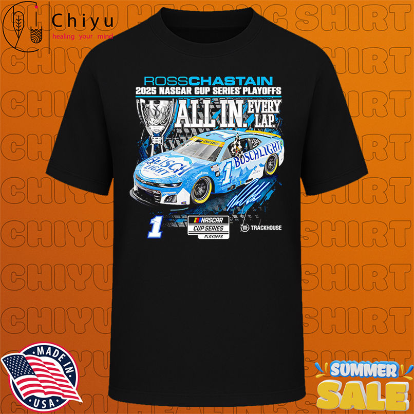Ross Chastain 2025 NASCAR Cup Series Playoffs Busch Light shirt