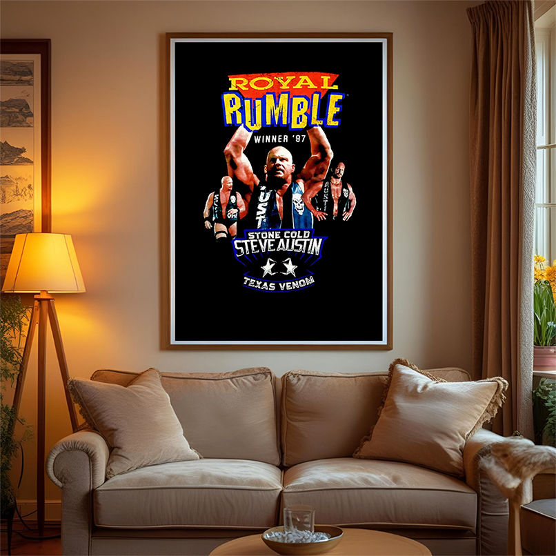 Royal Rumble winner 97 Stone Cold Steve Austin Texas Venom shirt Royal Rumble winner 97 Stone Cold Steve Austin Texas Venom shirt