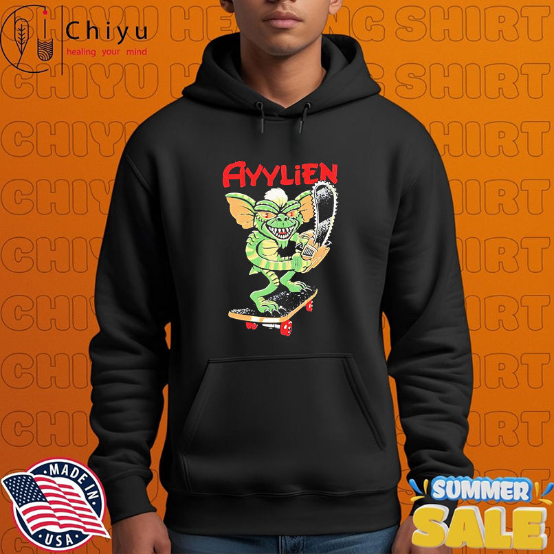 Rubberhose skateboarding gremlin ayylien shirt Rubberhose skateboarding gremlin ayylien shirt