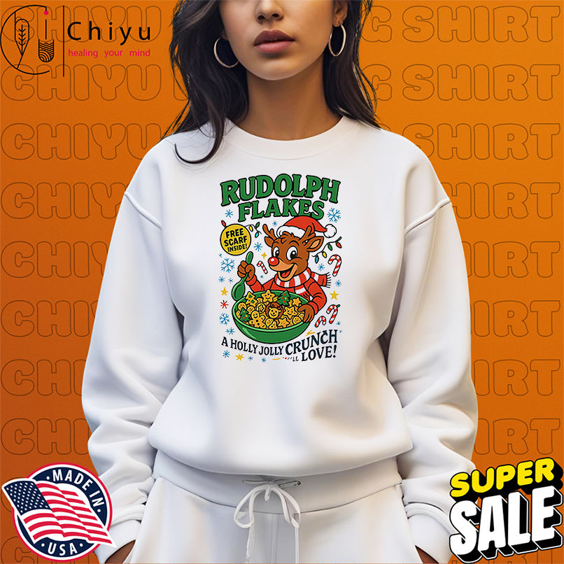 Rudolph Flakes Christmas shirt