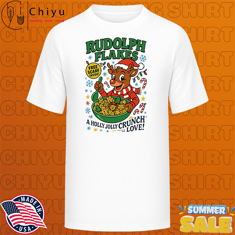 Rudolph Flakes Christmas shirt