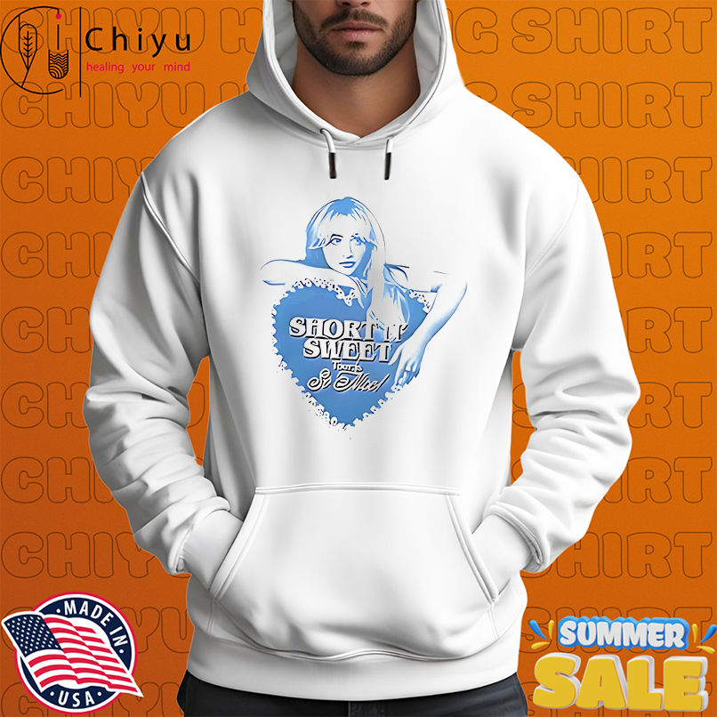 Sabrina Carpenter Short N Sweet Heart Ivory shirt Sabrina Carpenter Short N Sweet Heart Ivory shirt