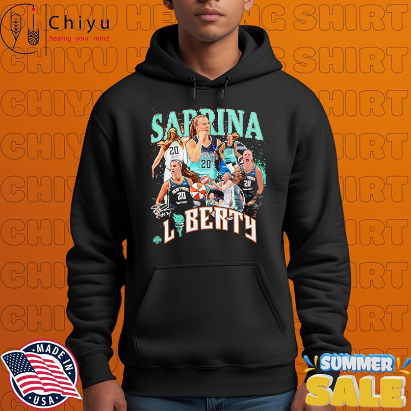 Sabrina Ionescu New York Liberty Crossroads player graphic shirt Sabrina Ionescu New York Liberty Crossroads player graphic shirt