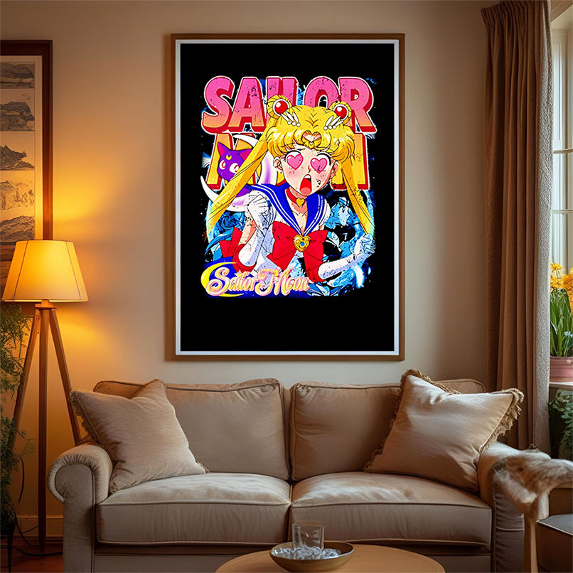 Sailor Moon On Shaka retro shirt Sailor Moon On Shaka retro shirt