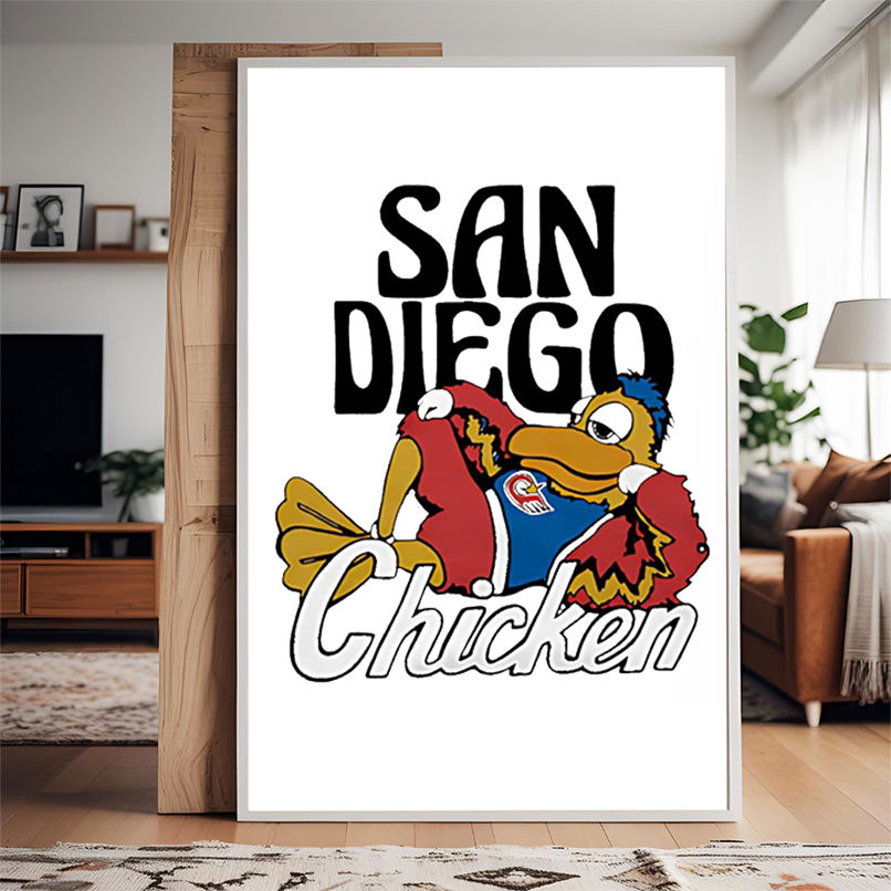 San Diego Chicken Pose shirt San Diego Chicken Pose shirt