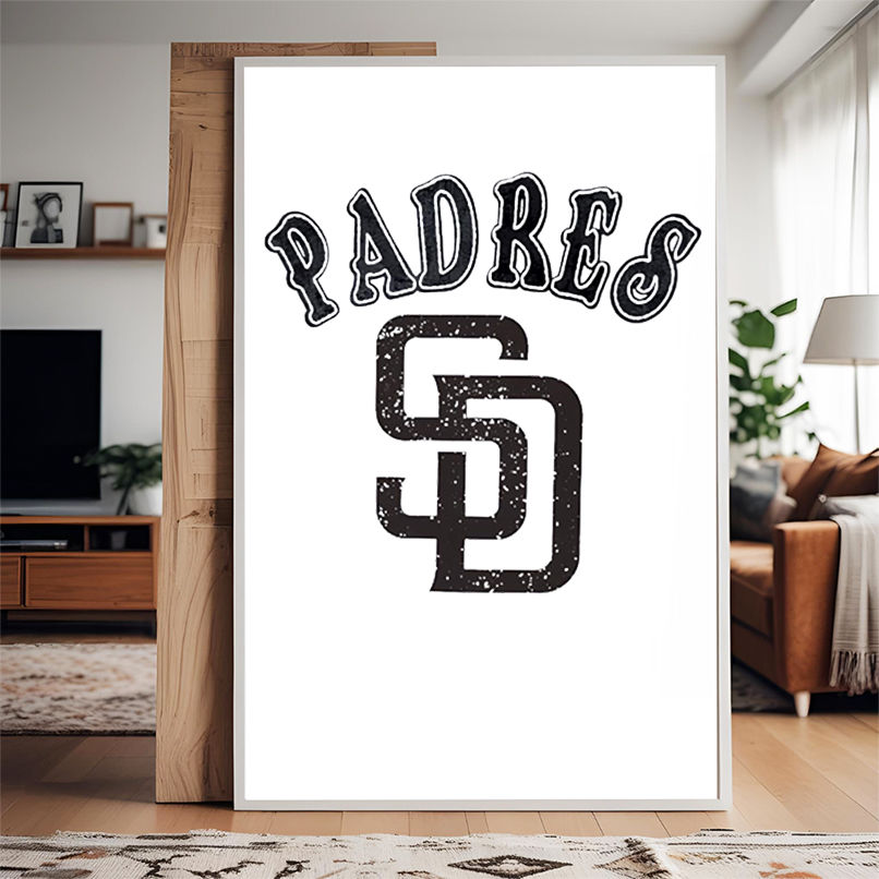 San Diego Padres Rebel Athletics Stacked Logo shirt San Diego Padres Rebel Athletics Stacked Logo shirt