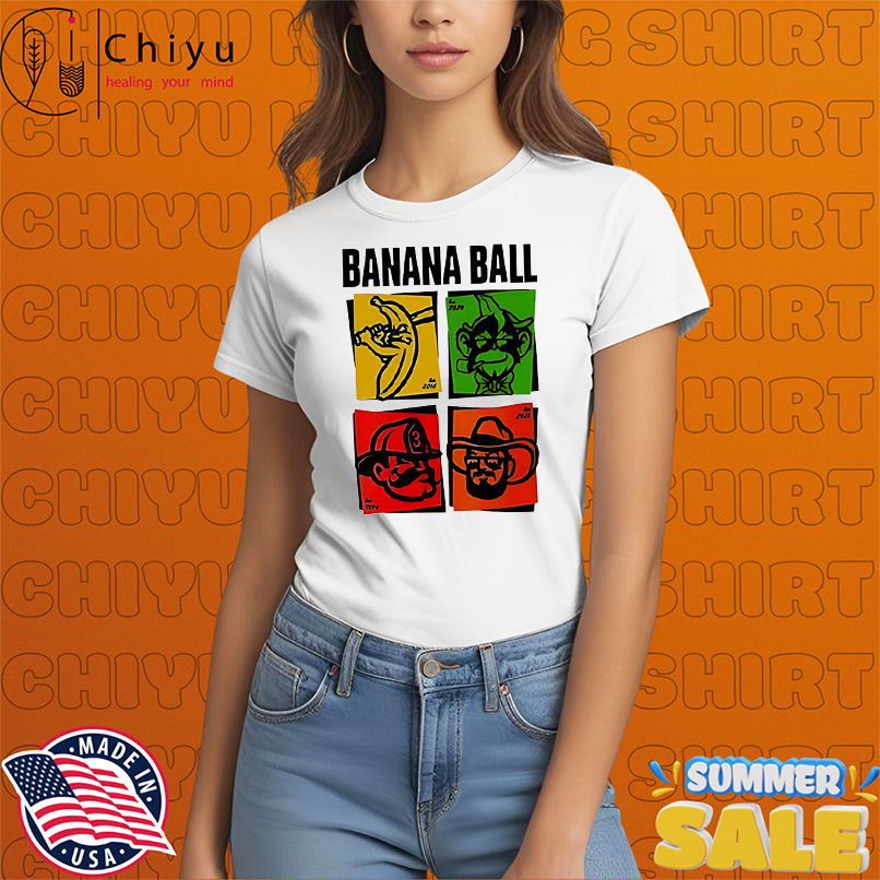 Savannah Bananas Baseball Banana Ball shirt