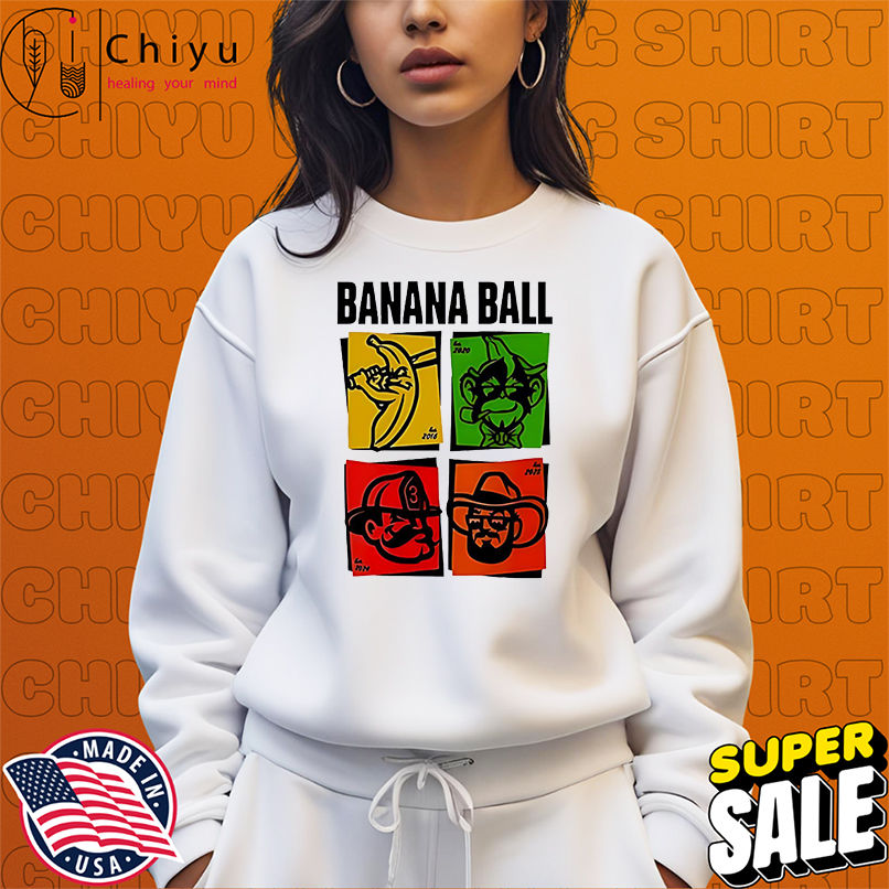 Savannah Bananas Baseball Banana Ball shirt Savannah Bananas Baseball Banana Ball shirt