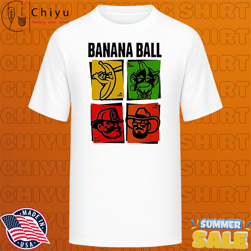 Savannah Bananas Baseball Banana Ball shirt