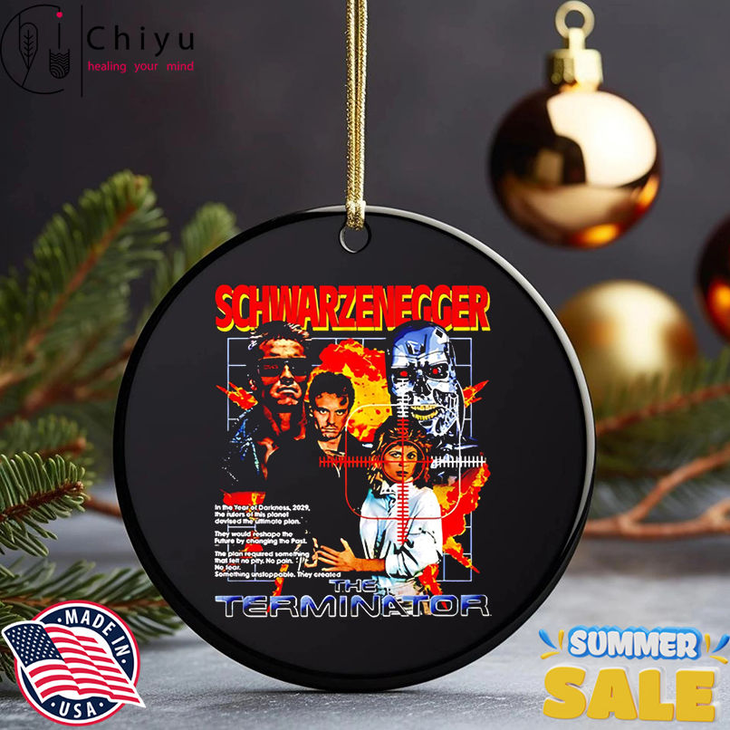 Schwarzenegger The Terminator graphic shirt