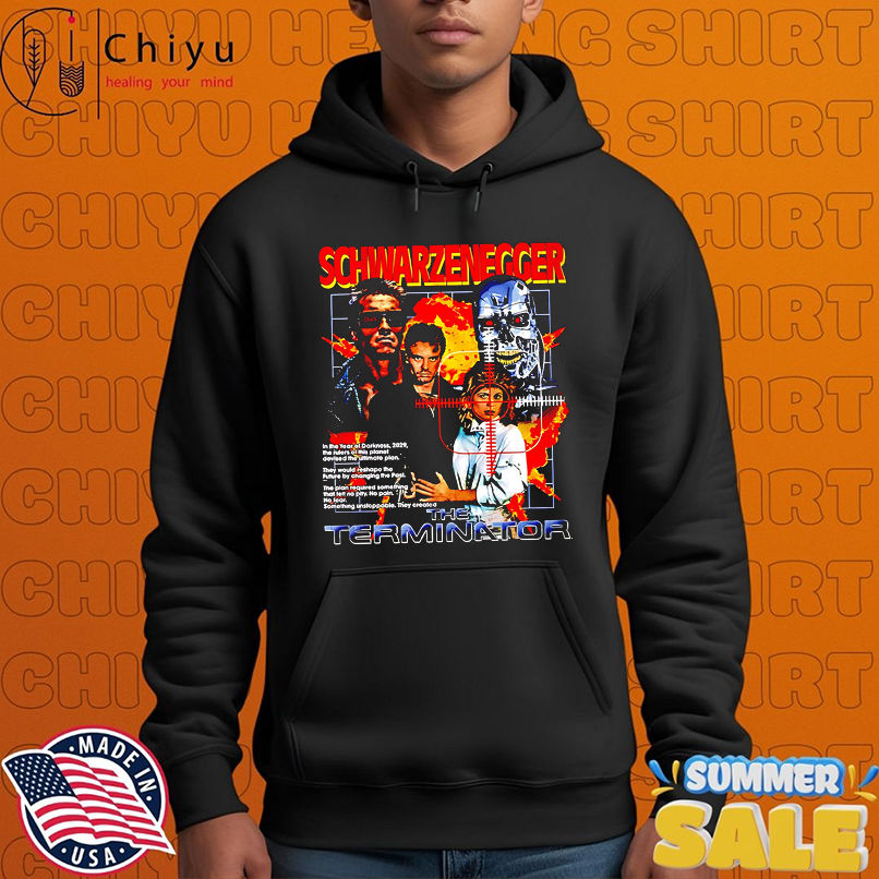 Schwarzenegger The Terminator graphic shirt