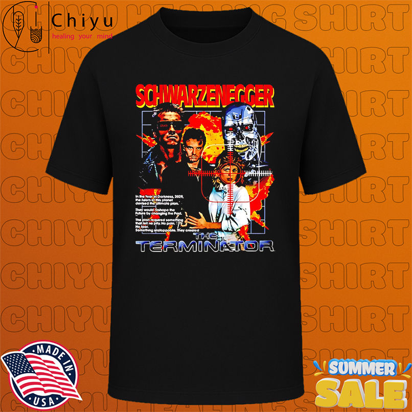 Schwarzenegger The Terminator graphic shirt
