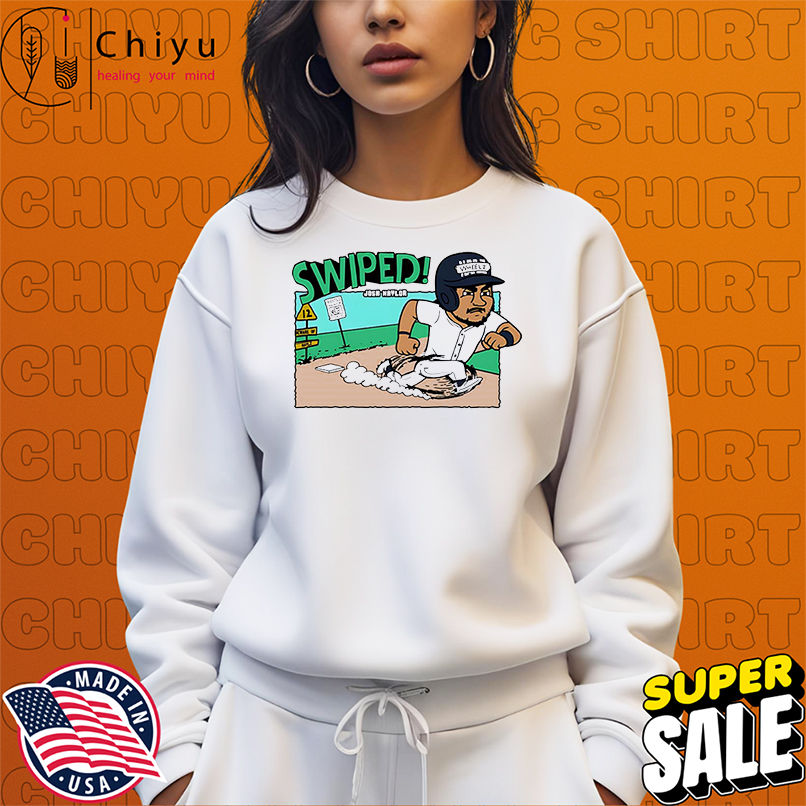 Seattle Mariners Josh Naylor Swiped cartoon shirt Seattle Mariners Josh Naylor Swiped cartoon shirt