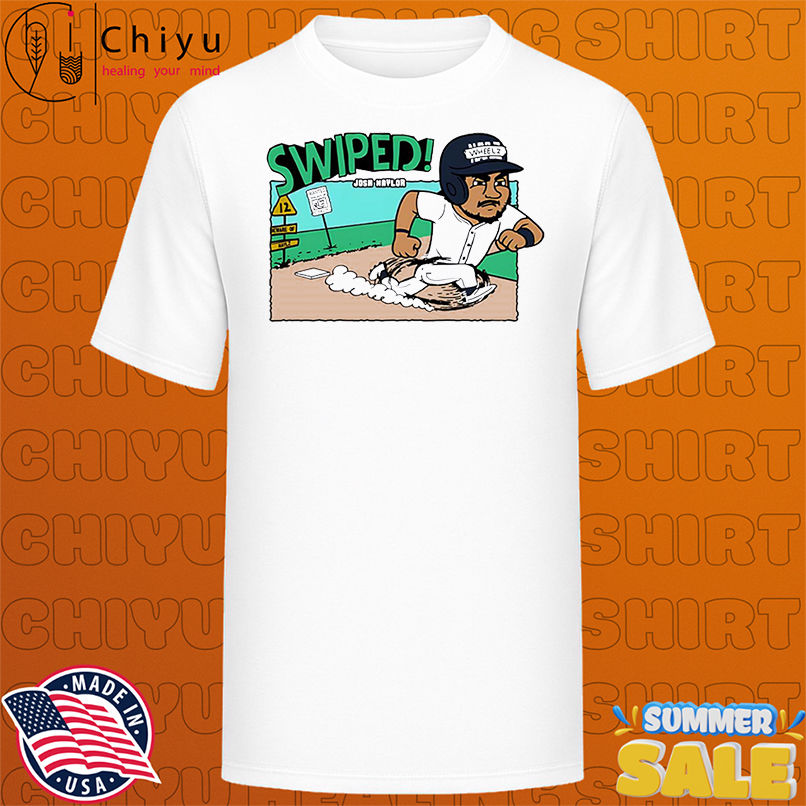 Seattle Mariners Josh Naylor Swiped cartoon shirt