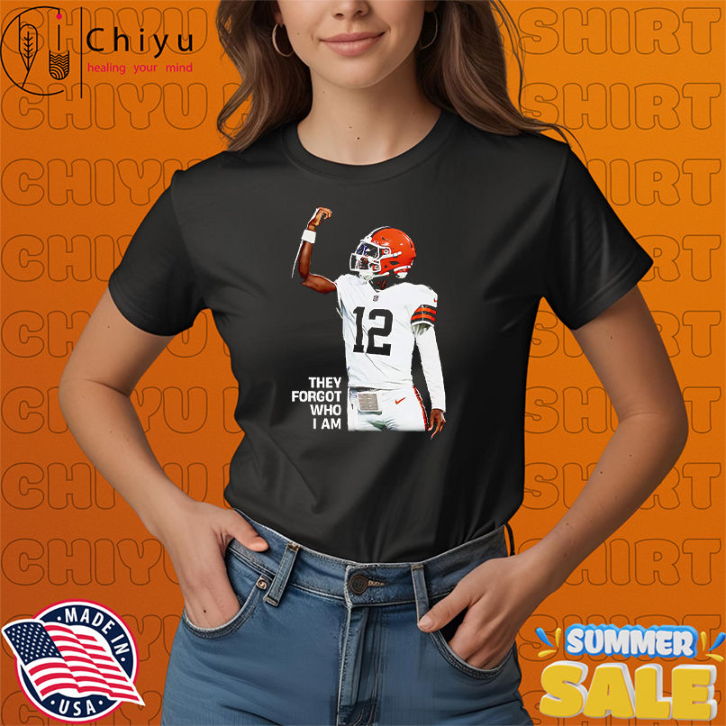 Shedeur Sander they forgot who I am shirt