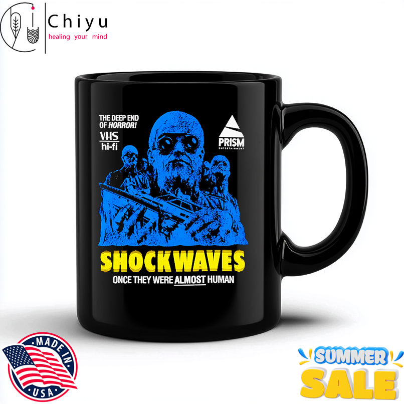 Shock Waves once they were almost human shirt