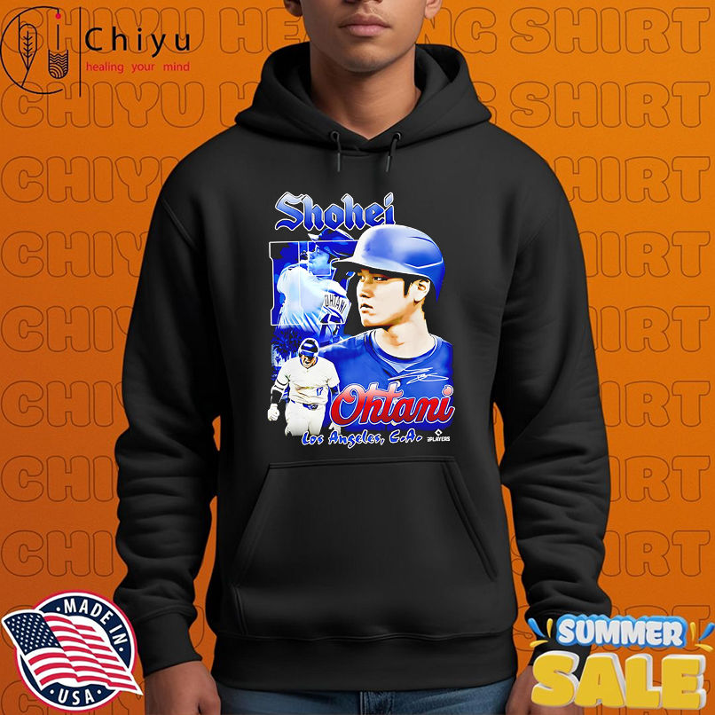 Shohei Ohtani Los Angeles Baseball MLB Player signature graphic shirt