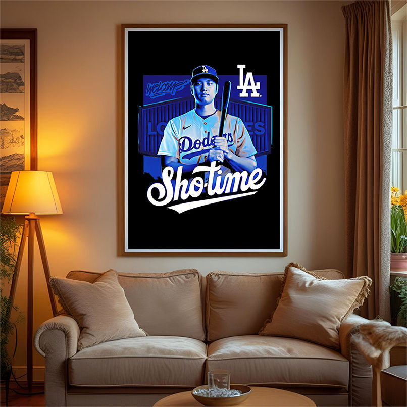 Shohei Ohtani Los Angeles Dodgers Triple Player Graphic shirt Shohei Ohtani Los Angeles Dodgers Triple Player Graphic shirt