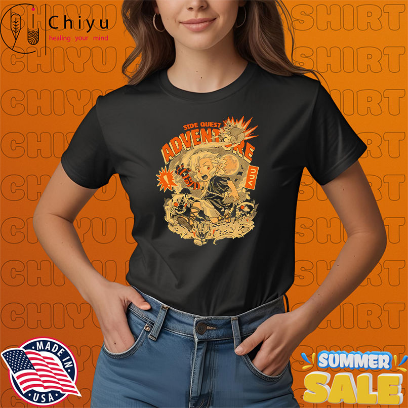 Side quest adventure shirt