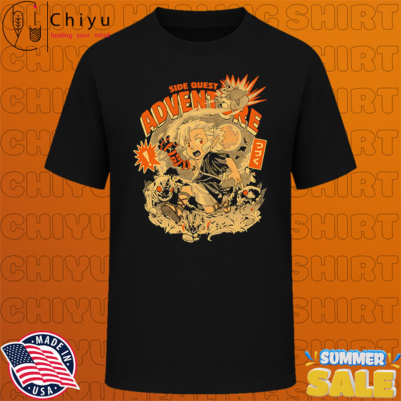 Side quest adventure shirt