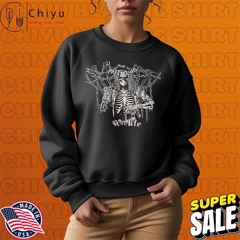 Skeleton affliction hackle shirt Skeleton affliction hackle shirt