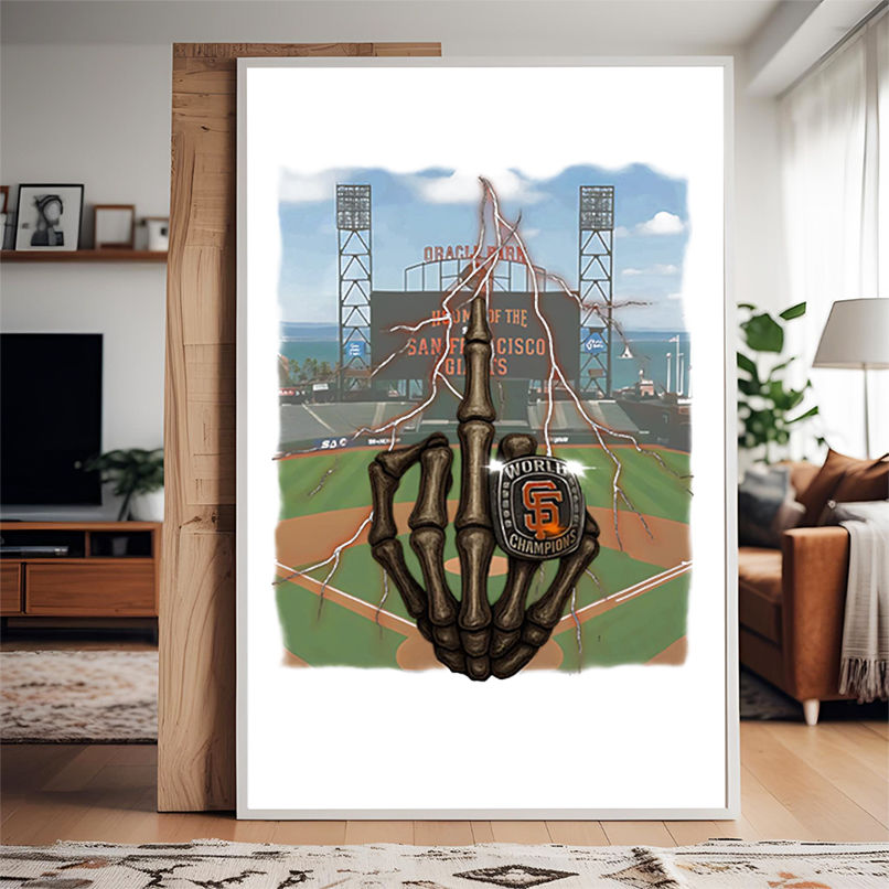 Skeleton middle finger San Francisco Giants Champions shirt Skeleton middle finger San Francisco Giants Champions shirt