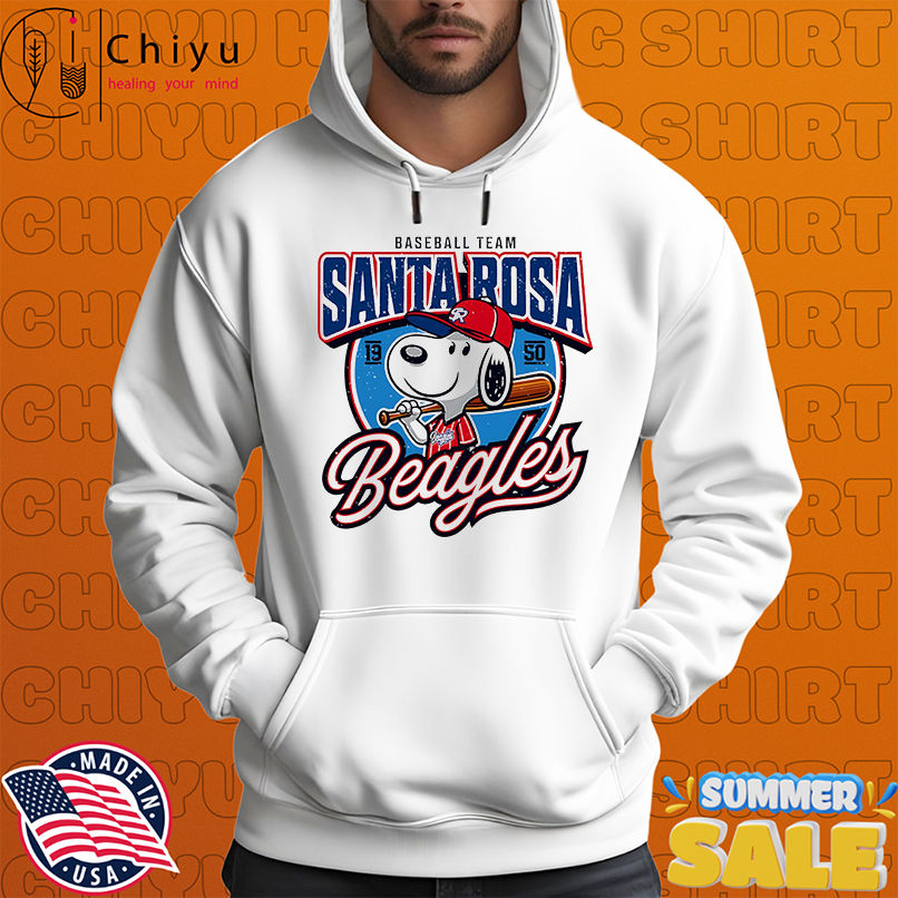 Snoopy Baseball Team Santa Rosa Beagles shirt Snoopy Baseball Team Santa Rosa Beagles shirt
