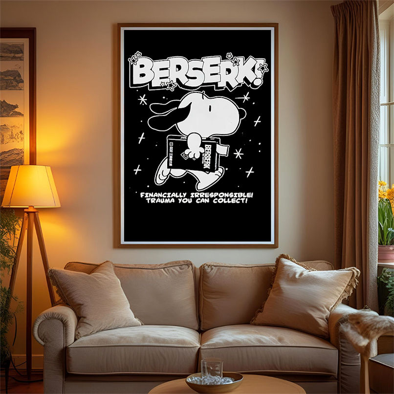 Snoopy Berserk financially irresponsible trauma you can collect shirt Snoopy Berserk financially irresponsible trauma you can collect shirt