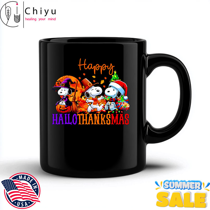 Snoopy HalloThanksMas shirt