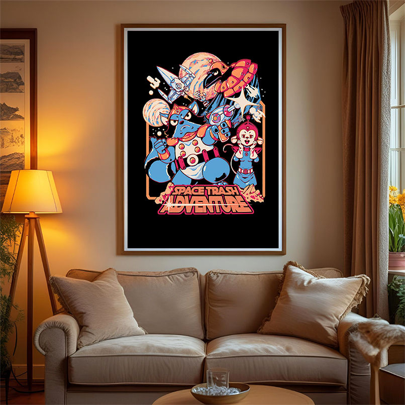 Space trash adventure shirt Space trash adventure shirt