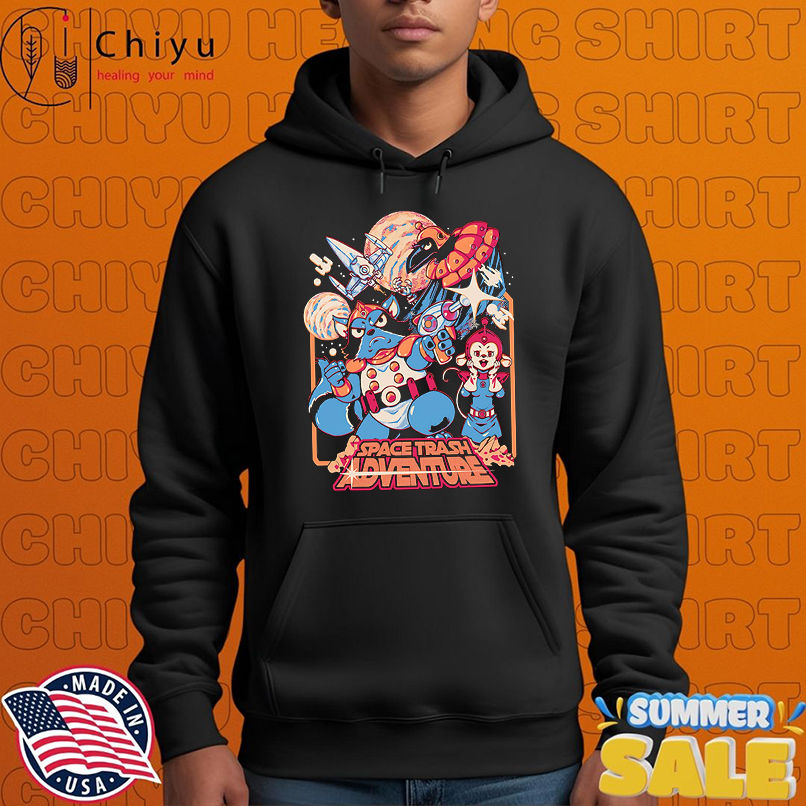Space trash adventure shirt