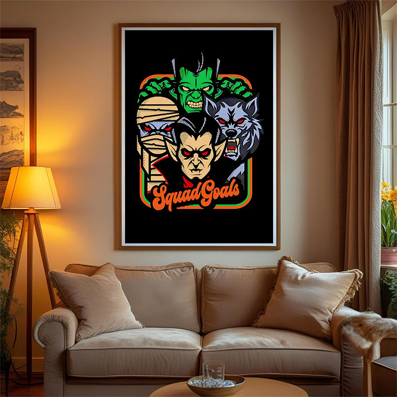 Squad Goals Universal Monsters shirt Squad Goals Universal Monsters shirt