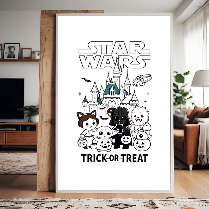 Star Wars Halloween Trick Or Treat Cute shirt Star Wars Halloween Trick Or Treat Cute shirt