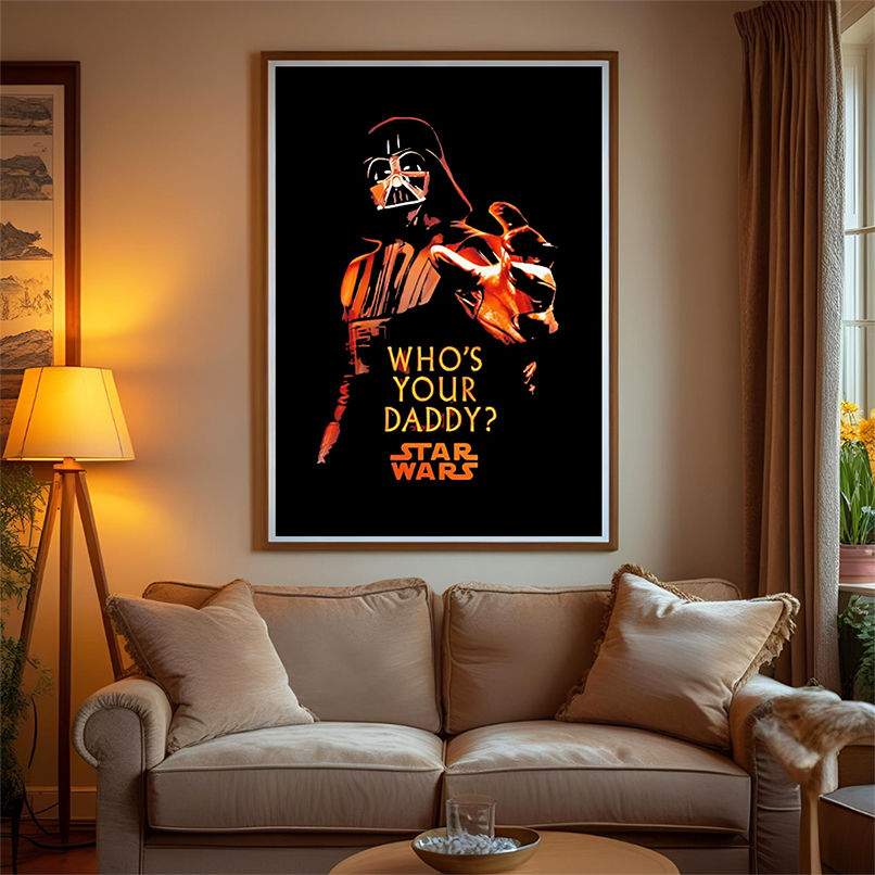 Star wars who your daddy shirt Star wars who your daddy shirt
