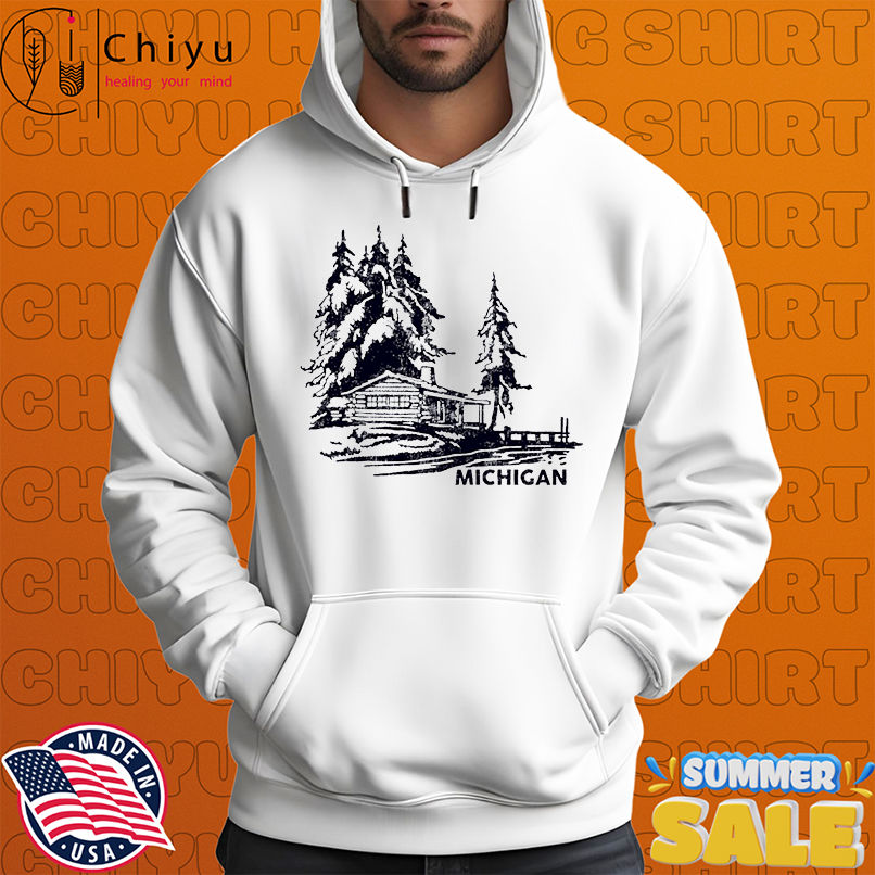 State of Michigan with Lake House shirt State of Michigan with Lake House shirt