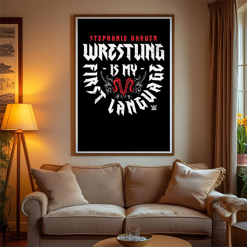 Stephanie Vaquer Wrestling is my First Language shirt Stephanie Vaquer Wrestling is my First Language shirt