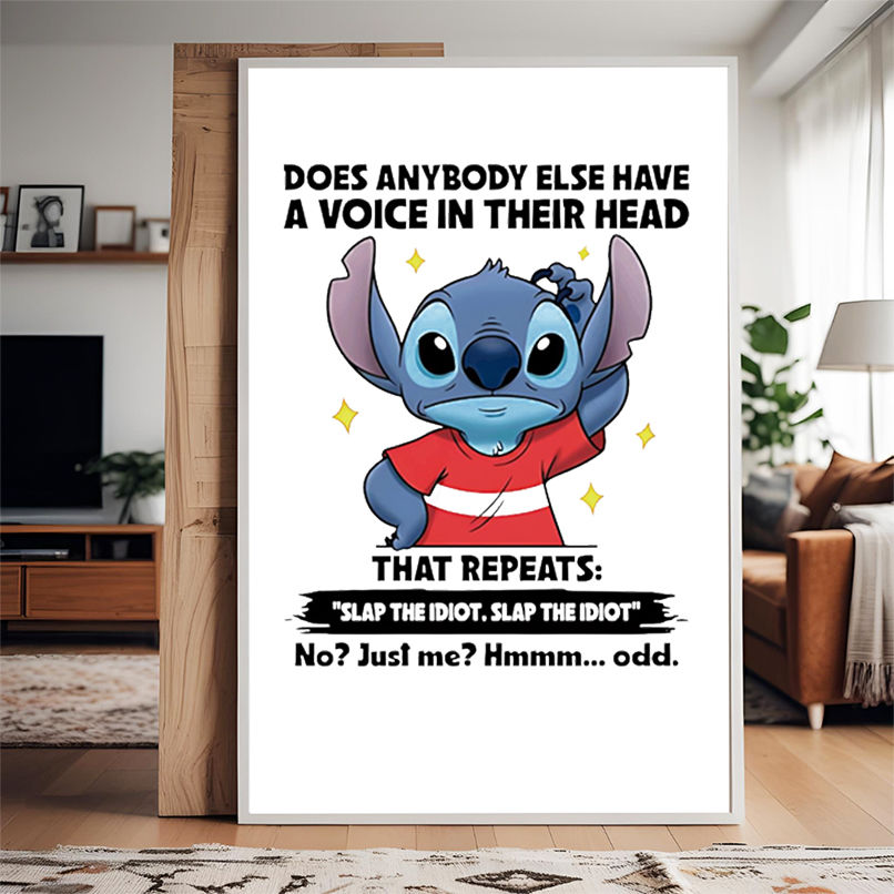 Stitch does anybody else have a voice in their head shirt Stitch does anybody else have a voice in their head shirt