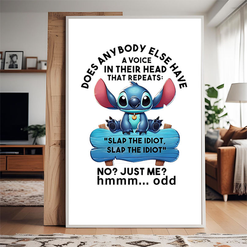 Stitch does anybody else have a voice in their head that repeats shirt Stitch does anybody else have a voice in their head that repeats shirt