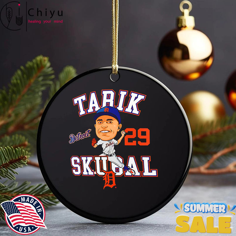 Tarik Skubal Detroit Tigers Caricature Player cartoon shirt