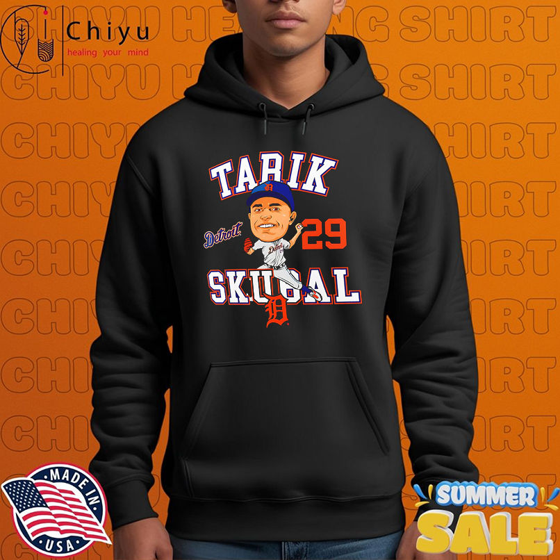 Tarik Skubal Detroit Tigers Caricature Player cartoon shirt Tarik Skubal Detroit Tigers Caricature Player cartoon shirt